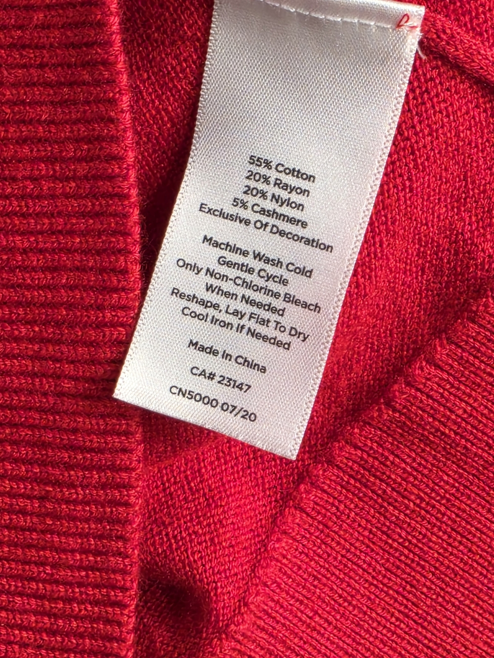 Talbots Red Black Scottie Dog Plaid Sweater Cashmere Blend Women’s XL - Picture 12 of 16